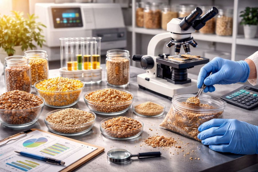 Особливості та способи проведення аналізу комбікормів