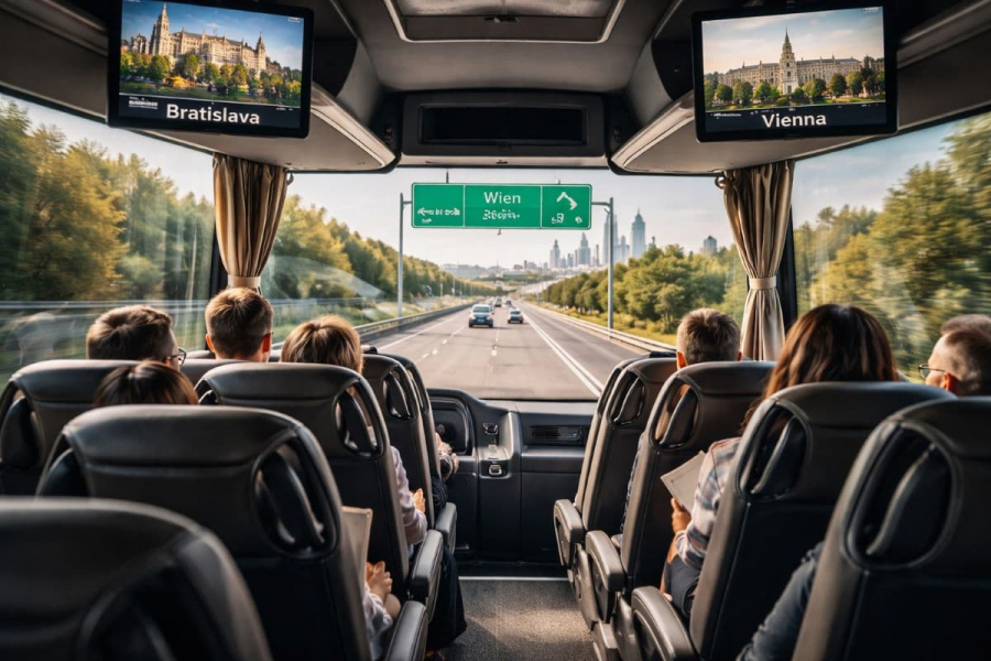 Один день — дві країни: як виглядає подорож автобусом Братислава – Відень