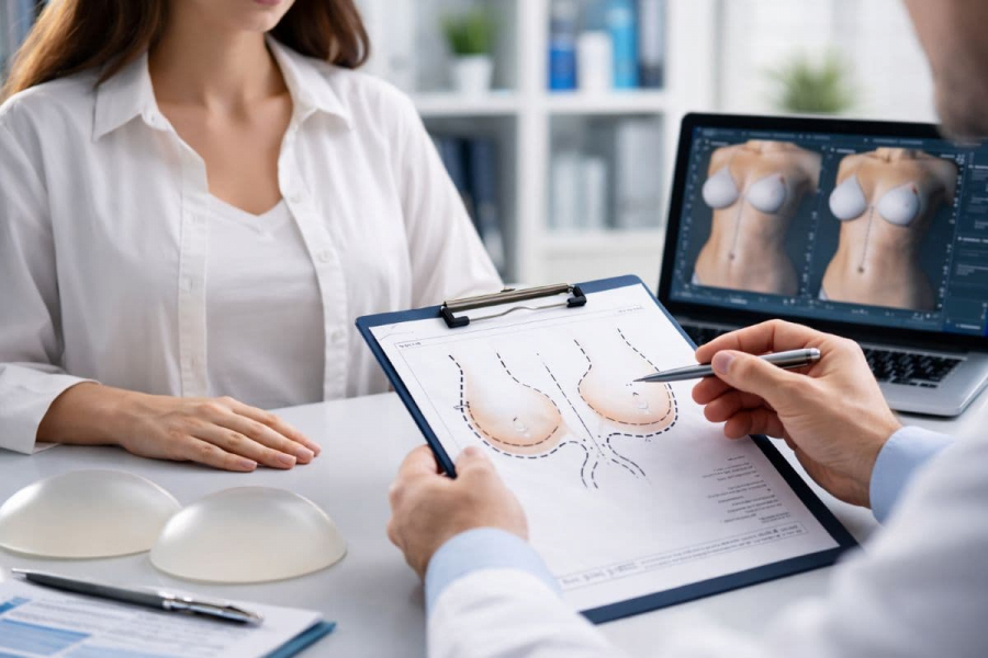 От чего зависит итоговая цена подтяжки груди?