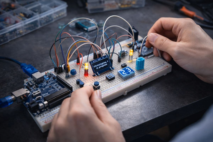 Плата для макетування: прототип за вечір без паяльника