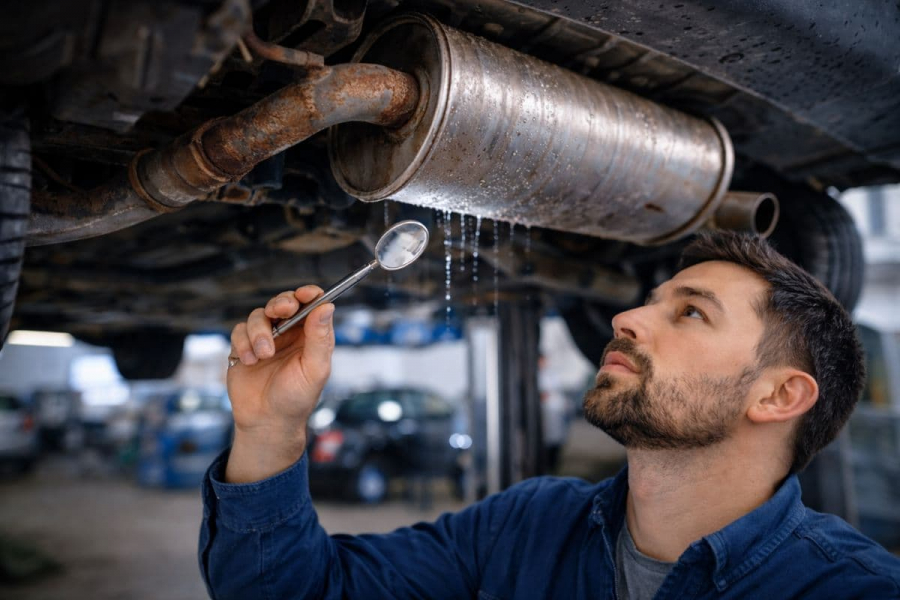 Чи потрібно перевіряти глушник після зими?