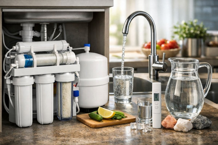 Зручність фільтрації води за допомогою зворотного осмосу: чиста вода без зайвих клопотів