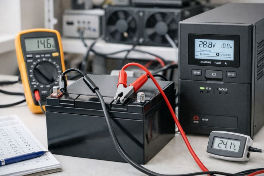 Як заряджати AGM акумулятор: правильні налаштування для ДБЖ, щоб він жив довго