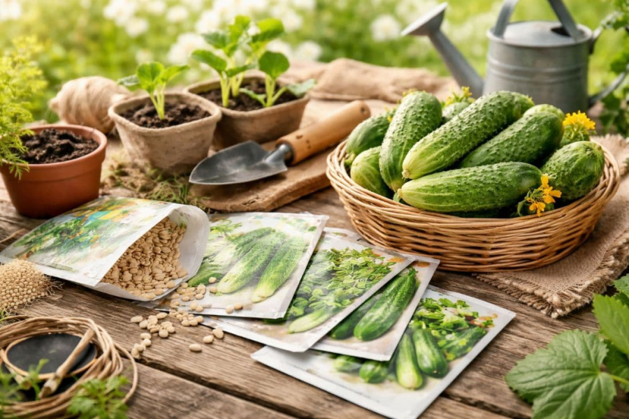 Насіння огірків – як вибрати найкраще для вашого городу