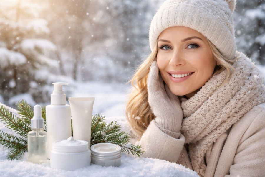 Антивозрастной уход и питание кожи в зимний период