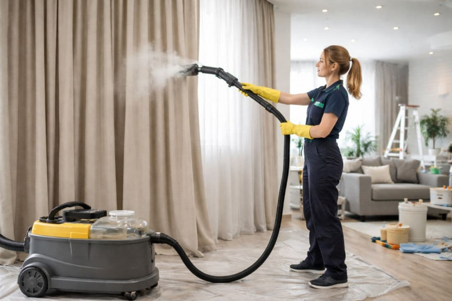 Хімчистка штор після ремонту: чи потрібна вона насправді?