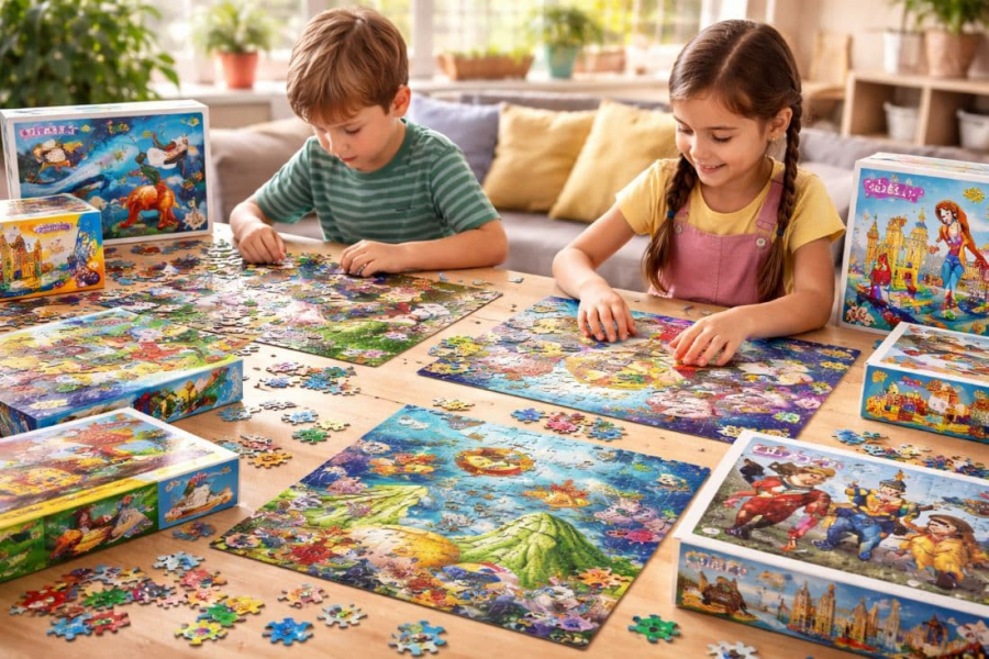 ТОП-10 сюжетів пазлів, які найбільше подобаються дітям різного віку