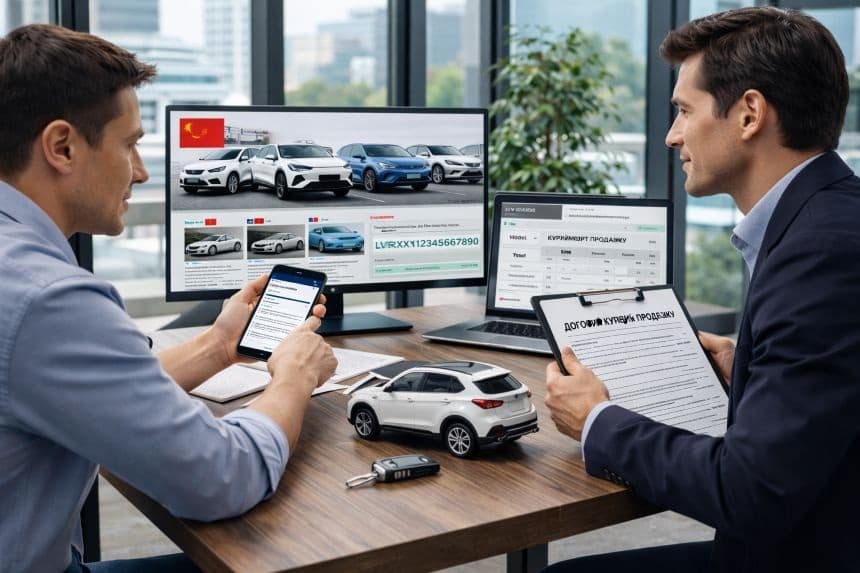 Перевірка деталей угоди купівлі авто