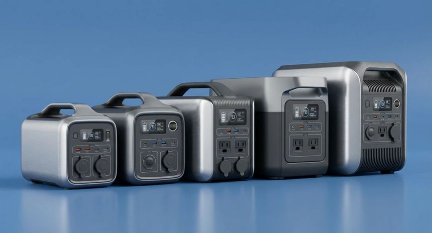 Зарядные станции разных размеров и мощностей