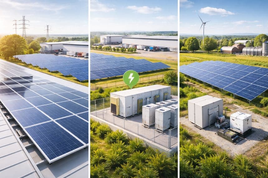 Три базові типи СЕС для підприємств Три базові типи СЕС для підприємств