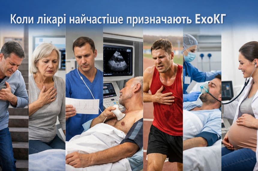 Коли лікарі найчастіше призначають ЕхоКГ Коли лікарі найчастіше призначають ЕхоКГ