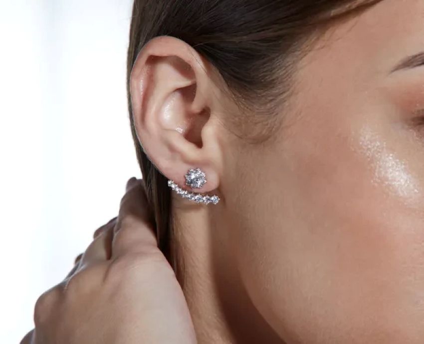 Сережки-джекети Сережки-джекети