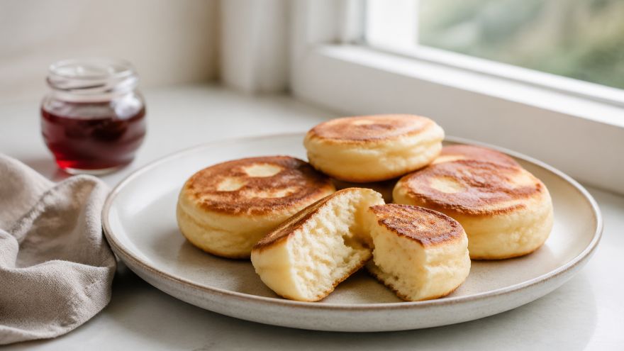 Як приготувати оладки на кефірі покроково