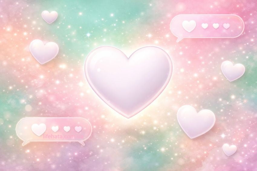 Что означает белое сердечко