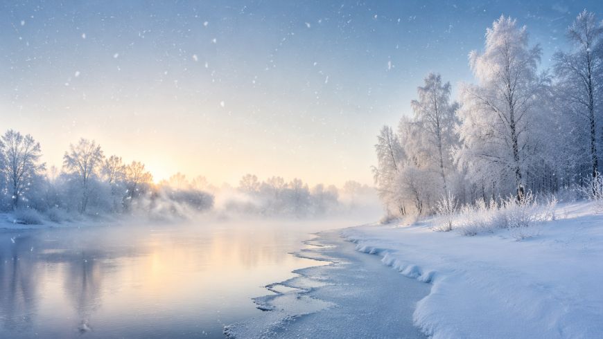 зимові явища природи