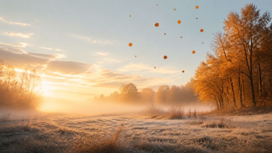 осінні явища природи